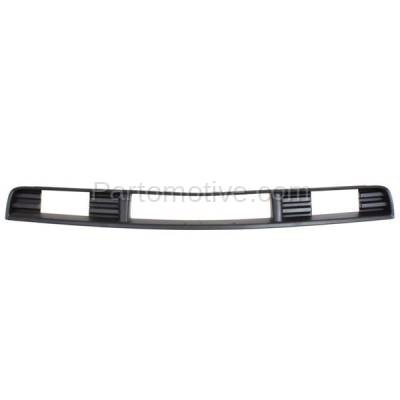 Aftermarket Replacement - GRL-1371 2006-2009 Ford Mustang (For Models with Pony Package) Front Bumper Cover Grille Assembly Textured Dark Gray Shell & Insert Plastic
