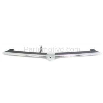 Aftermarket Replacement - GRL-1265 2000-2001 Dodge Neon (excluding R/T Model) Front Grille Molding Strip Assembly Chrome Shell & Black Insert Plastic without Emblem