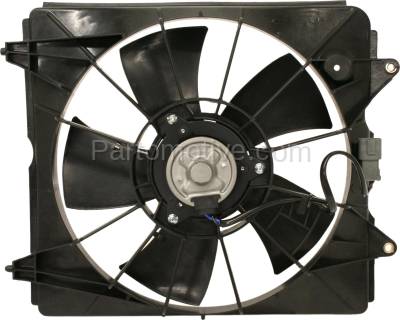 Aftermarket Replacement - FMA-1962 HO3110116 Cooling Fan Assembly Left Hand Side Driver LH CR-V 2007-2009