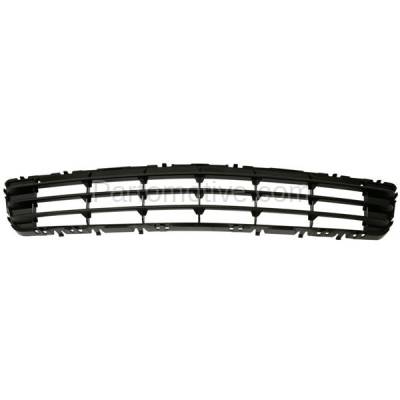 Aftermarket Replacement - GRL-1703 2006-2007 Chevrolet Malibu, Malibu Maxx & 2008 Malibu Classic (excluding SS Model) Front Center Bumper Cover Grille Assembly Black Plastic