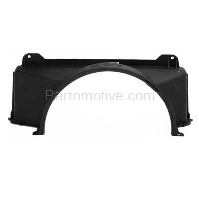 Aftermarket Replacement - FMA-1655 UPPER FAN SHROUD; WITHOUT REAR AIR CONDITIONING GM3110134