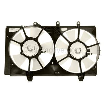 Aftermarket Replacement - FMA-1100 04-05 Dodge Neon 2.0L Automatic Radiator AC Condenser Cooling Fan Motor Assembly