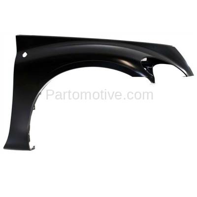 Aftermarket Replacement - FDR-1578R 2001-2010 Chrysler PT Cruiser 2.4L (Convertible & Wagon) Front Fender Quarter Panel (without Molding Holes) Primed Right Passenger Side