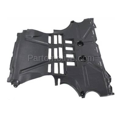 Aftermarket Replacement - ESS-1555 10-13 Fortwo Front Engine Splash Shield Under Cover Guard SM1228100 4516840018
