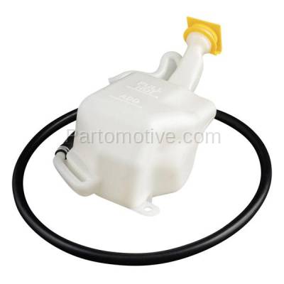 Aftermarket Replacement - CTR-1028 2001-2010 Chrysler PT Cruiser (Non-Turbo) Coolant Recovery Reservoir Overflow Bottle Expansion Tank Plastic with Cap & Hose