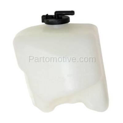 Aftermarket Replacement - CTR-1204 2008-2015 Mitsubishi Lancer & 2018-2020 Eclipse Cross Radiator Overflow Bottle Coolant Recovery Reservoir Expansion Tank with Cap Plastic