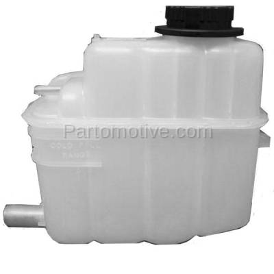 Aftermarket Replacement - CTR-1086 2000-2007 Ford Taurus & 2000-2005 Mercury Sable Coolant Recovery Reservoir Overflow Bottle Expansion Tank Cap Plastic with Cap