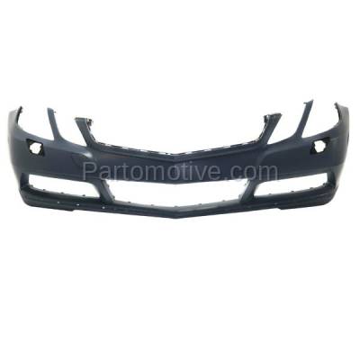 Aftermarket Replacement - BUC-3939F 2010-2013 Mercedes-Benz E350/E550 (without AMG Styling) Front Bumper Cover Assembly without Cornering Lamps & with Parktronic