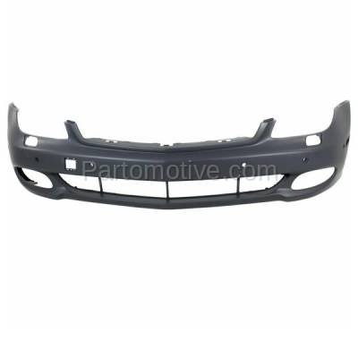 Aftermarket Replacement - BUC-3881F 2006-2011 Mercedes-Benz CLS-Class (without AMG/Sport Package) Front Bumper Cover Assembly with Parktronic Sensor Holes
