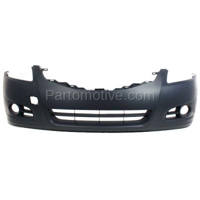 Aftermarket Replacement - BUC-2998FC CAPA Fits 10-12 Altima Sedan Front Bumper Cover Assy Primed NI1000268 62022ZX00H