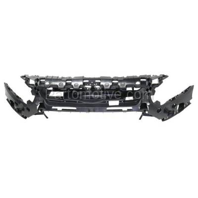 Aftermarket Replacement - BRF-1969F 2014-2018 Ford Transit Connect Van (1.6 & 2.5 Liter 4Cyl Engine) Front Upper Bumper Cover Support Reinforcement Plastic