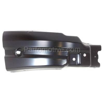 Aftermarket Replacement - BED-1045R 2007-2013 Chevrolet Silverado 1500 & 2007-2010 2500HD/3500HD Pickup Truck Front Bumper Extension End Cap Right Side