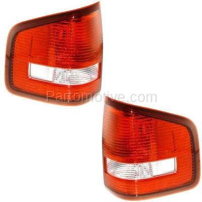 Aftermarket Replacement - TLT-1285LC & TLT-1285RC CAPA 2007-2010 Ford Explorer Sport Trac (6Cyl 8Cyl, 4.0L 4.6L) Rear Taillight Assembly Lens & Housing without Bulb PAIR SET Left & Right Side