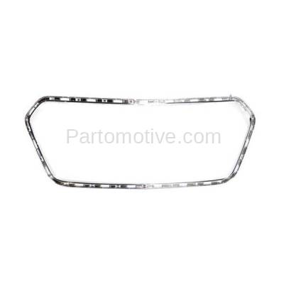 Aftermarket Replacement - GRT-1059 14-15 Chevy SS Sedan Front Grille Trim Grill Molding Surround GM1036163 92264790
