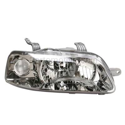 Aftermarket Replacement - HLT-1334R 2004-2007 Chevrolet Aveo & 2006-2008 Aveo5 & 2005-2006 Pontiac Wave Halogen Headlight Assembly with Bulb Right Passenger Side