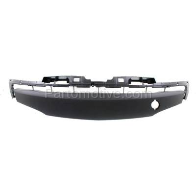 Aftermarket Replacement - GRL-2071 2012-2013 Mazda 3 (Hatchback & Sedan) 2.0L & 2.5L (Models without Fog Lamps) Front Center Bumper Cover Grille Assembly Textured Gray