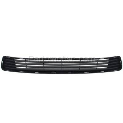 Aftermarket Replacement - GRL-2390C CAPA 2012-2014 Toyota Camry (2.5L & 3.5L Engine) Front Bumper Cover Center Face Bar Grille Assembly Shell & Insert Textured Black Plastic