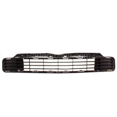 Aftermarket Replacement - GRL-2385C CAPA 2010-2011 Toyota Prius 1.8L (Base, Premium) Front Bumper Cover Face Bar Grille Assembly Textured Dark Gray Shell Insert Plastic