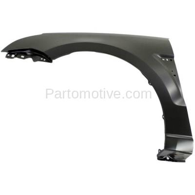 Aftermarket Replacement - FDR-1320LC CAPA 2008-2011 Ford Focus 2.0L (Coupe & Sedan) Front Fender Quarter Panel (with Grille Provision) Primed Steel Left Driver Side