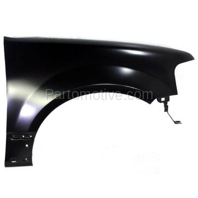 Aftermarket Replacement - FDR-1266RC CAPA 2007-2017 Ford Expedition & Lincoln Navigator (3.5L & 5.4L V6/V8) Front Fender Quarter Panel (without Molding Holes) Right Passenger Side