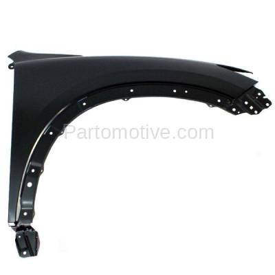 Aftermarket Replacement - FDR-1197RC CAPA 2013-2016 Mazda CX-5 (2.0 & 2.5 Liter Engine) Front Fender Quarter Panel (without Turn Signal Light Hole) Steel Right Passenger Side