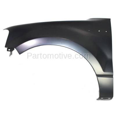 Aftermarket Replacement - FDR-1279L 2004-2008 Ford F-Series F150 Pickup Truck (excluding Heritage Models) Front Fender Quarter Panel (without Molding Holes) Left Driver Side