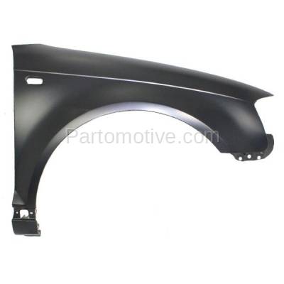 Aftermarket Replacement - FDR-1036R 2006-2008 Audi A3 & A3 Quattro (Hatchback 4-Door) Front Fender Quarter Panel (with Side Marker Lamp Hole) Right Passenger Side