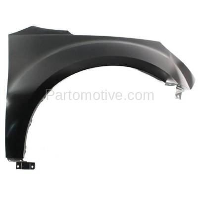 Aftermarket Replacement - FDR-1251R 2010-2017 Chevrolet Equinox (2.4L & 3.0L & 3.6L) Front Fender Quarter Panel (with Body Cladding Holes) Primed Steel Right Passenger Side