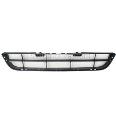 Aftermarket Replacement - GRL-1793C CAPA 2006-2007 Honda Accord (4Cyl 6Cyl, 2.4L 3.0L Engine) (Sedan 4-Door) Front Center Bumper Cover Grille Assembly Textured Black Plastic