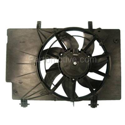 Aftermarket Replacement - FMA-1158 11 12 13 Fiesta Radiator A/C Condenser Cooling Fan Motor Assembly BE8Z 8C607 A