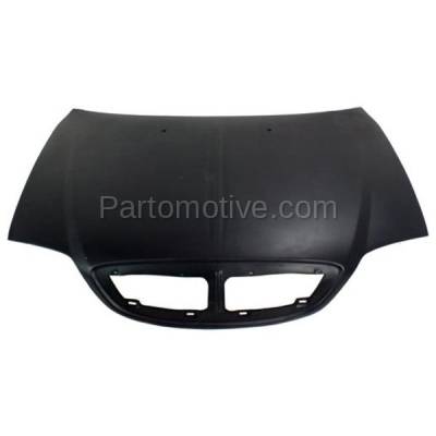 Aftermarket Replacement - HDD-1183 LS 00-02 Front Hood Panel Assembly Primed Steel FO1230236 XW4Z16612AA - Image 1