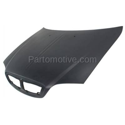 Aftermarket Replacement - HDD-1183 LS 00-02 Front Hood Panel Assembly Primed Steel FO1230236 XW4Z16612AA - Image 2