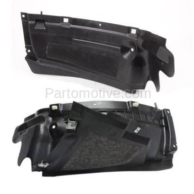 Aftermarket Replacement - IFD-1028L & IFD-1028R 12-15 A6 Front Splash Shield Inner Fender Liner Panel Left & Right Side SET PAIR - Image 2