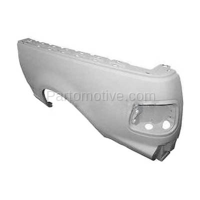 Aftermarket Replacement - FDR-1298L F-Series Crew Cab Truck Rear Fender Quarter Panel w/o Molding Holes Driver Side - Image 3