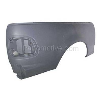 Aftermarket Replacement - FDR-1298R F-Series Crew Cab Truck Rear Fender Quarter Panel w/o Molding Holes Right Side - Image 2