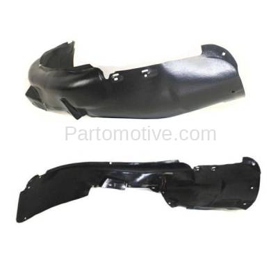 Aftermarket Replacement - IFD-1052L & IFD-1052R 96-99 A4 Front Splash Shield Inner Fender Liner Panel Left & Right Side SET PAIR - Image 2