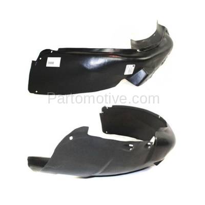Aftermarket Replacement - IFD-1052L & IFD-1052R 96-99 A4 Front Splash Shield Inner Fender Liner Panel Left & Right Side SET PAIR - Image 3