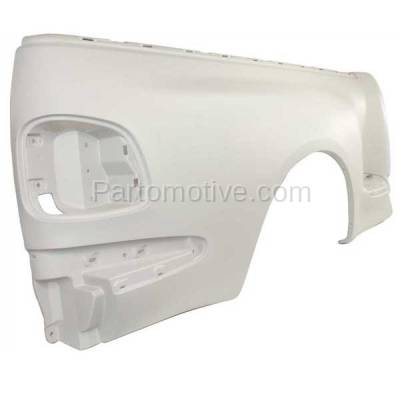Aftermarket Replacement - FDR-1299R F150 Std/Extend Cab Truck Rear Fender Quarter Panel wo /Molding Holes Right Side - Image 2