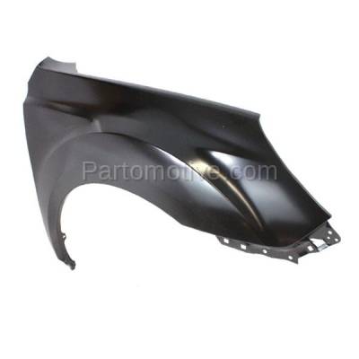 Aftermarket Replacement - FDR-1433LC & FDR-1433RC CAPA 10-14 Legacy Front Fender Quarter Panel Left Right Side SET PAIR - Image 3
