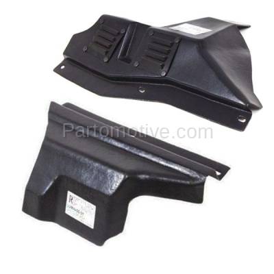 Aftermarket Replacement - ESS-1214L & ESS-1214R 90-01 Chevy Lumina Front Engine Splash Shield Under Cover Left & Right SET PAIR - Image 2