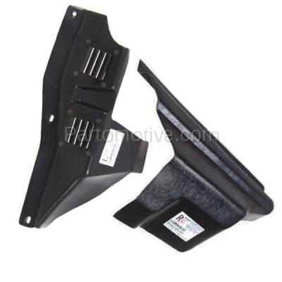 Aftermarket Replacement - ESS-1214L & ESS-1214R 90-01 Chevy Lumina Front Engine Splash Shield Under Cover Left & Right SET PAIR - Image 3