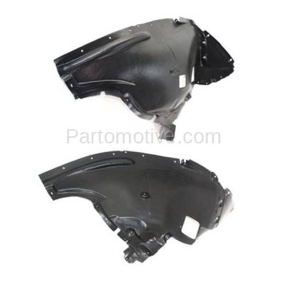 Aftermarket Replacement - IFD-1082L & IFD-1082R 08-14 X6 Front Splash Shield Inner Fender Liner Panel Left & Right Side SET PAIR - Image 1