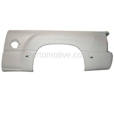 Aftermarket Replacement - FDR-1684L 99-07 Chevy Silverado Truck Fleetside Rear Fender Outer Quarter Panel Left Side - Image 1