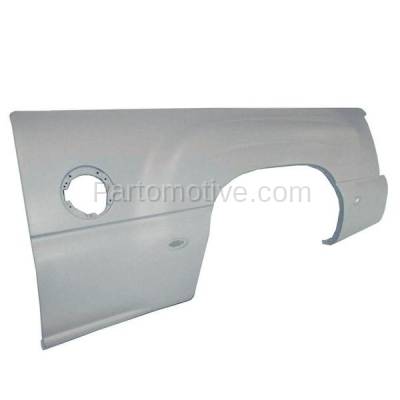 Aftermarket Replacement - FDR-1684L 99-07 Chevy Silverado Truck Fleetside Rear Fender Outer Quarter Panel Left Side - Image 3