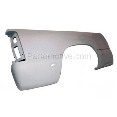 Aftermarket Replacement - FDR-1684R 99-07 Chevy Silverado Truck Fleetside Rear Fender Outer Quarter Panel Right Side - Image 2