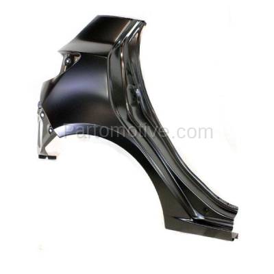 Aftermarket Replacement - FDR-1472R 11-14 Mazda2 Rear Fender Quarter Panel Right Passenger Side MA1761100 D6Y170410E - Image 3