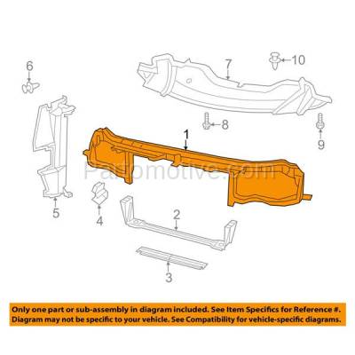 Rsp 1075 11 18 Chrysler 300 V6 Amp V8 Radiator Support Upper