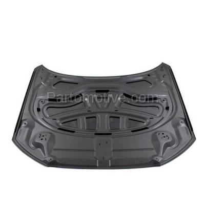 Aftermarket Replacement - HDD-1032 12-18 Audi A6/A6 Quattro & 14-18 S6 Sedan Front Hood Panel Assembly Primed Steel - Image 3