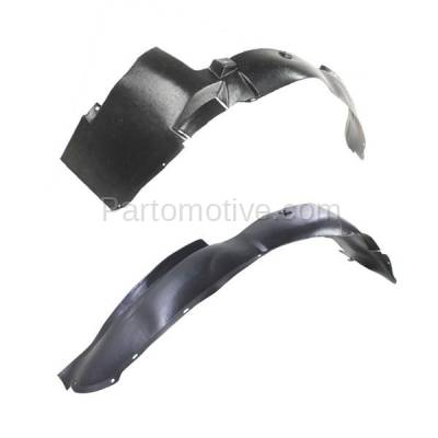 Aftermarket Replacement - IFD-1190L & IFD-1190R 95-99 Neon Front Splash Shield Inner Fender Liner Panel Left Right Side SET PAIR - Image 3