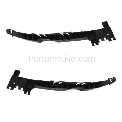 Aftermarket Replacement - BRT-1042FL & BRT-1042FR 2010 Allure & 10-13 LaCrosse Front Bumper Cover Face Bar Side Retainer Mounting Brace Reinforcement Support Made of Steel PAIR SET Right Passenger & Left Driver Side - Image 2